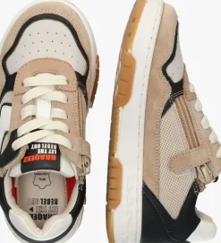 beige braqeez lage sneakers colin chicago