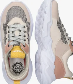beige braqeez lage sneakers af neel