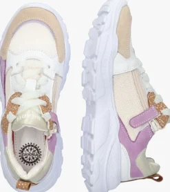 beige braqeez lage sneakers river run