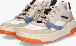 beige braqeez lage sneakers rai rebel