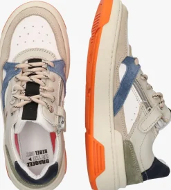 beige braqeez lage sneakers rai rebel