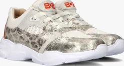 beige braqeez lage sneakers renee run