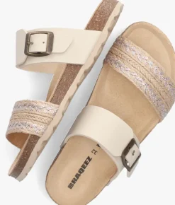 beige braqeez slippers steffie spain
