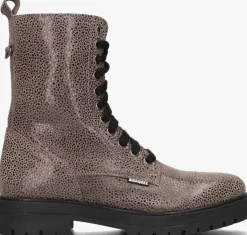 beige braqeez veterboots lana lille