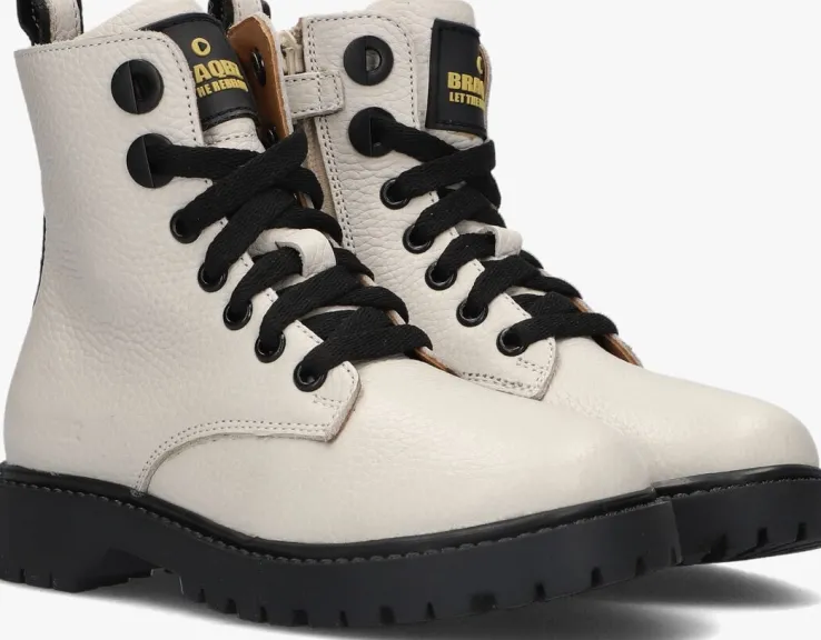 beige braqeez veterboots belle boot