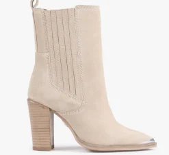 beige bronx enkellaarsjes new-americana 34322