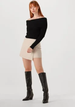 beige bruuns bazaar korte broek erica skirt short