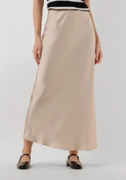 beige bruuns bazaar midirok joanelle skirt