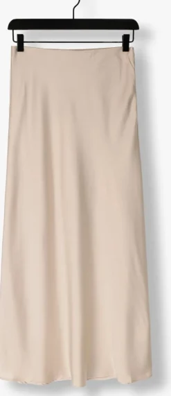beige bruuns bazaar midirok joanelle skirt