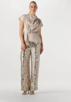 beige bruuns bazaar top tinja blouse