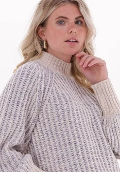 beige bruuns bazaar trui larchie millie knit