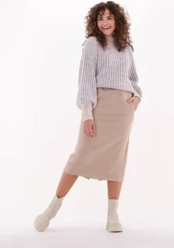 beige bruuns bazaar trui larchie millie knit