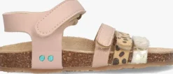 beige bunniesjr platte sandalen babs beach