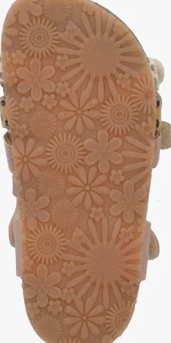 beige bunniesjr platte sandalen babs beach