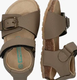 beige bunniesjr platte sandalen briz beach