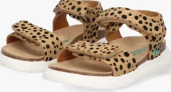 beige bunniesjr platte sandalen bregje beach