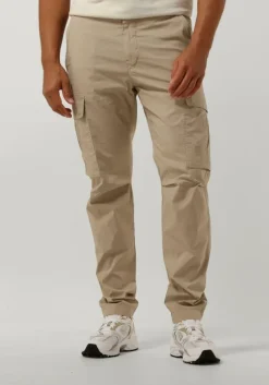 beige butcher of blue cargobroeken tristan slim cargo