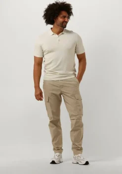beige butcher of blue cargobroeken tristan slim cargo