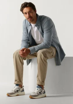 beige butcher of blue cargobroeken tristan slim cargo