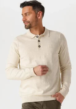 beige butcher of blue polo lt clifden polo l/s