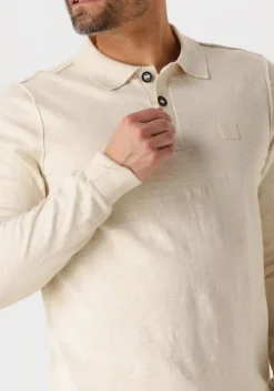 beige butcher of blue polo lt clifden polo l/s