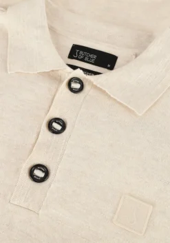 beige butcher of blue polo lt clifden polo l/s