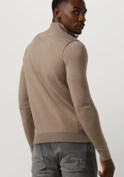 beige butcher of blue trui clifden halfzip