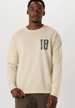 beige butcher of blue t-shirt army 18 bob loose tee ls