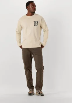 beige butcher of blue t-shirt army 18 bob loose tee ls