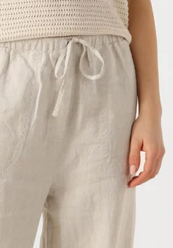 beige by-bar pantalon basil linnen pant