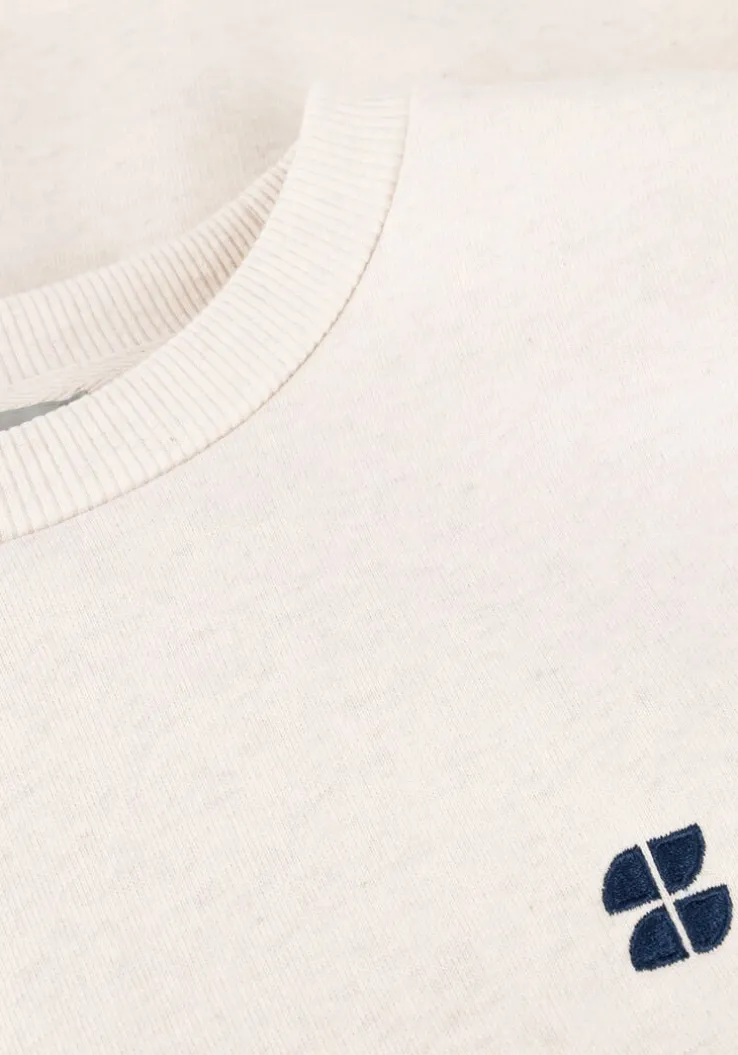 beige by-bar sweater bibi logo sweater