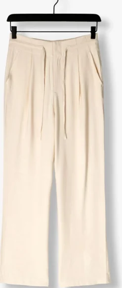 beige calvin klein pantalon ecovero relaxed straight pant