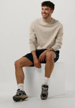 beige calvin klein trui slub texture sweater