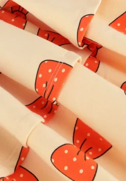 beige carlijnq minirok bow-layered skirt