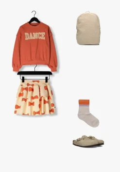 beige carlijnq minirok bow-layered skirt