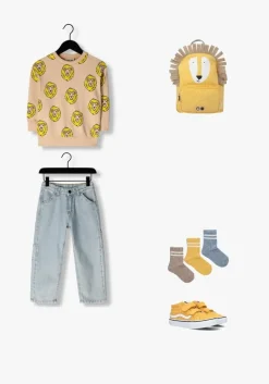 beige carlijnq sweater lion - sweater