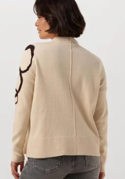 beige caroline biss truien/vesten 4285