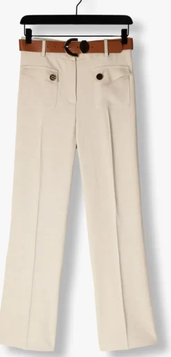 beige caroline biss wijde broek 1559
