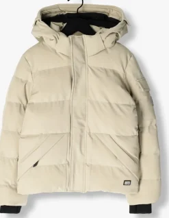 beige cars jeans gewatteerde jas camden