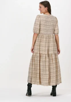 beige catwalk junkie maxi jurk dr glow