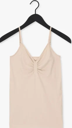 beige cc heart top seamless top