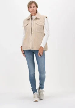 beige cc heart top seamless top