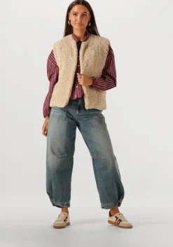 beige circle of trust gilet ariana gilet