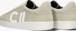 beige clay lage sneakers cl124h251