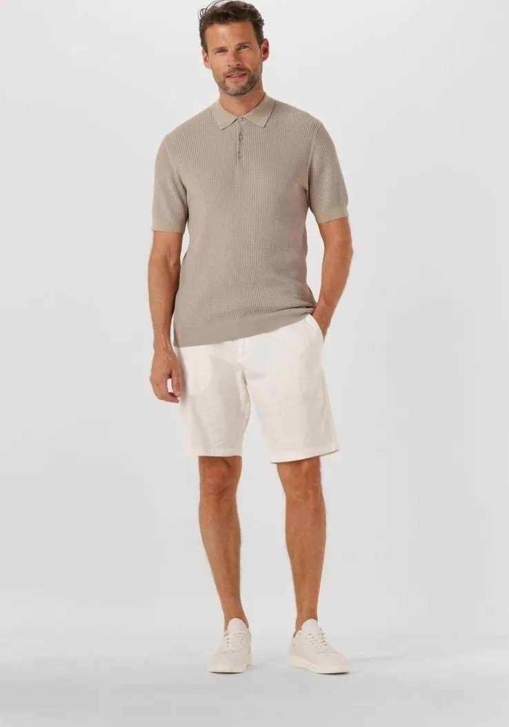 beige clay lage sneakers shn3311