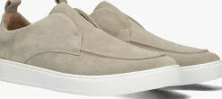 beige clay lage sneakers shn3311