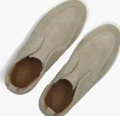 beige clay lage sneakers shn3311