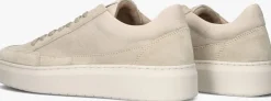 beige clay lage sneakers enzo
