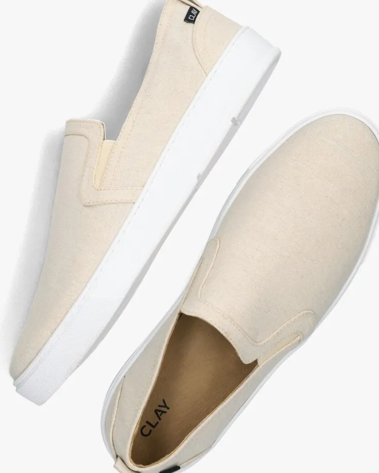 beige clay loafers gregory