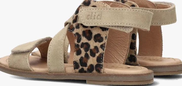 beige clic! sandalen cl-20810